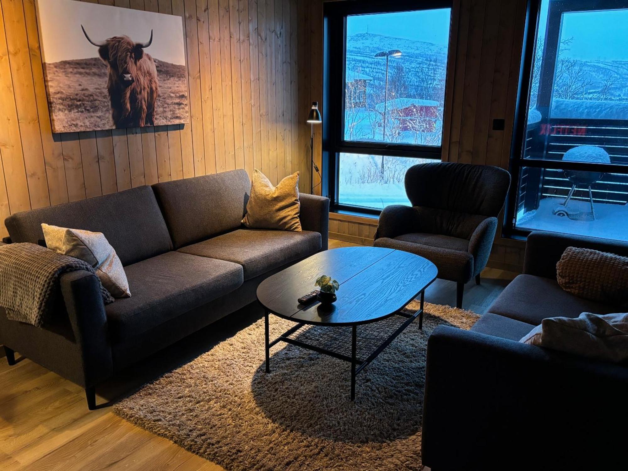 Skaidi Lodge - Modern Cabin Luxury - 6 Beds ハンメルフェスト エクステリア 写真